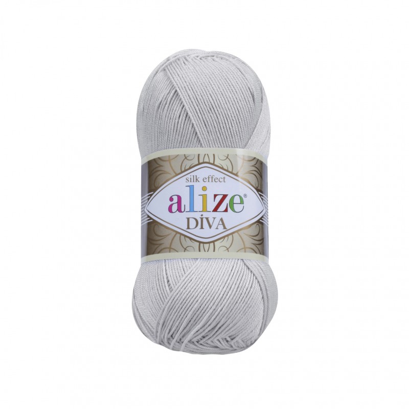 168 - šviesi pilka Alize Diva 168 - šviesi pilka Alize Diva