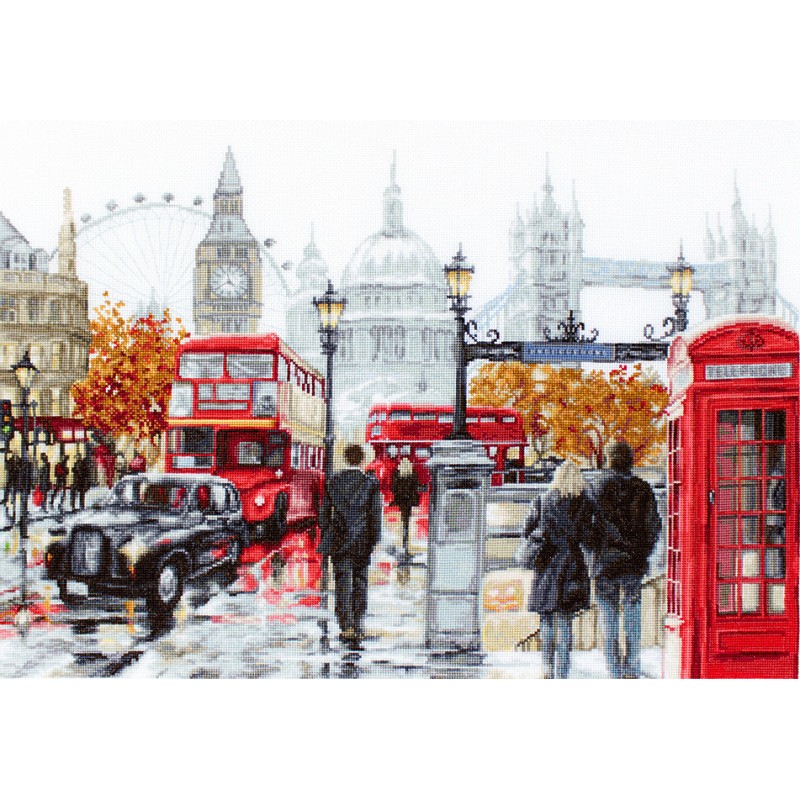 B2376 - Londonas (London) siuvinėjimo rinkinys Luca-S