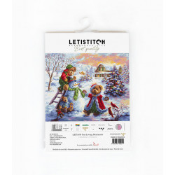 LETI 970 - Linksmumas (Fun loving Merriment) siuvinėjimo rinkinys Letistitch