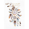 LETI 984 - Niekada nenustok svajoti (Never stop dreaming) siuvinėjimo rinkinys Letistitch
