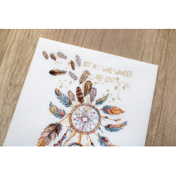 LETI 984 - Niekada nenustok svajoti (Never stop dreaming) siuvinėjimo rinkinys Letistitch