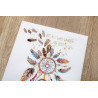 LETI 984 - Niekada nenustok svajoti (Never stop dreaming) siuvinėjimo rinkinys Letistitch