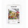 LETI 986 - Gėlių parduotuvė (Flower shop) siuvinėjimo rinkinys Letistitch