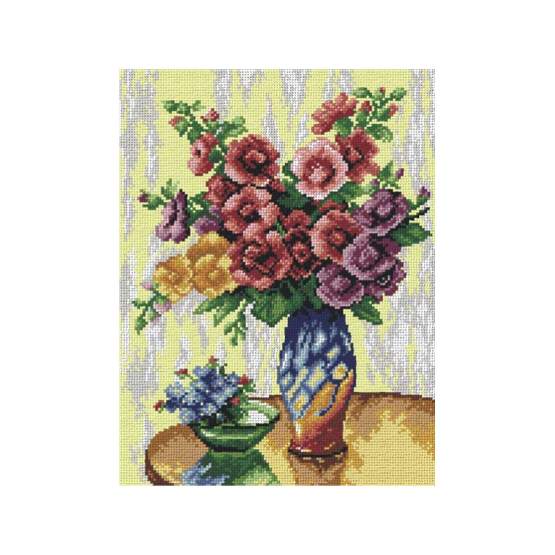 2315 30x40 cm kanva su atspaustu piešiniu Orchidea