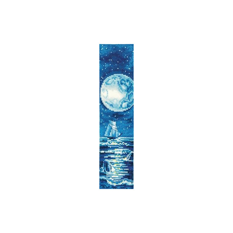 SANZ-56 siuvinėjimo rinkinys Andriana (knygų skirtukas)