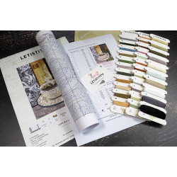 LETI 994 - Liūto kava C (Lion Coffee C) siuvinėjimo rinkinys Letistitch