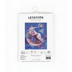 LETI 995 - Vakaro sapnai (Evening dreams) siuvinėjimo rinkinys Letistitch