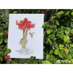 K-202 - Amarilis (Amaryllis) siuvinėjimo rinkinys Merejka