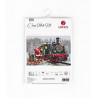 B2397 - Kalėdų senelio ekspresas (Santa's express) siuvinėjimo rinkinys Luca-S