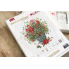B7002 - Gruodžio puokštė (December bouquet) siuvinėjimo rinkinys Luca-S