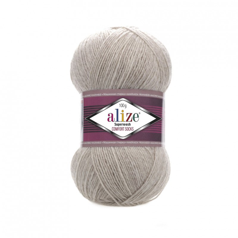 152 - šviesi rusva Alize Superwash Comfort 100