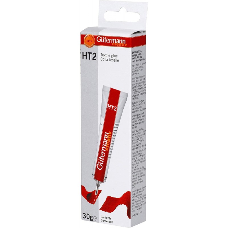 Gutermann tekstiliniai klijai HT2, 30g Gutermann tekstiliniai klijai HT2, 30g