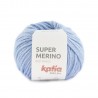 33 - pastelinė mėlyna Katia Super Merino