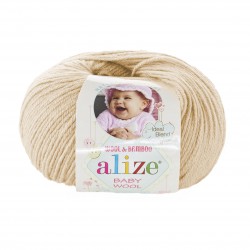 310 - šviesi rusva Alize Baby Wool