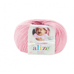 371 - šviesi rožinė Alize Baby Wool