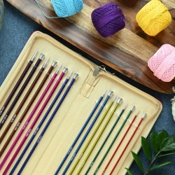 KnitPro Zing ilgų 35 cm virbalų rinkinys