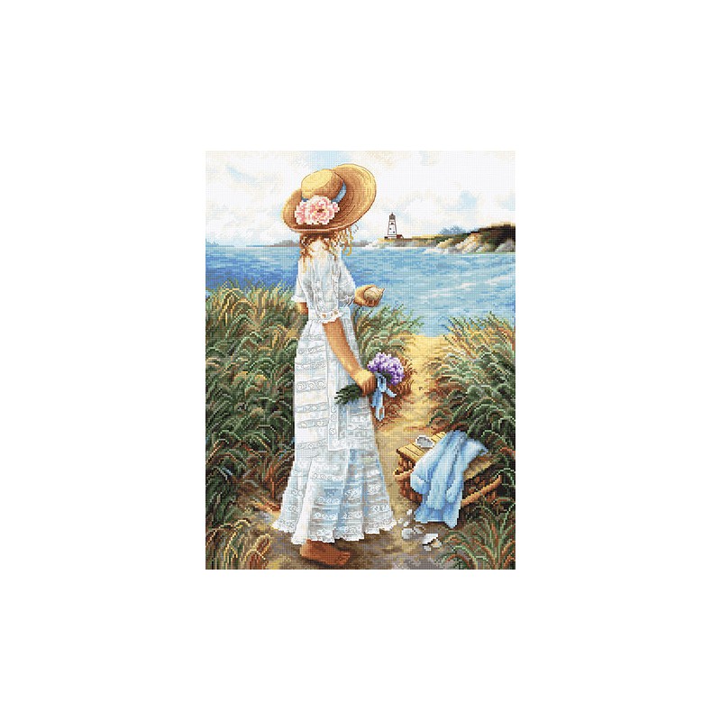 B2403 - Intymus vaizdas (An intimate view) siuvinėjimo rinkinys Luca-S