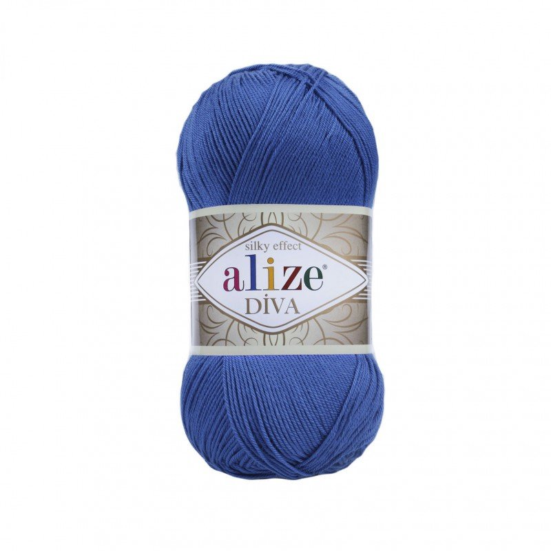 132 - karališka mėlyna Alize Diva