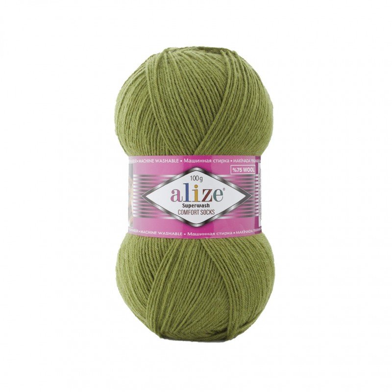 139 - avokado Alize Superwash Comfort 100