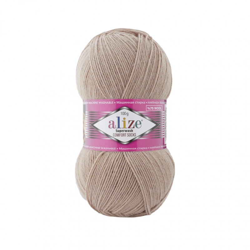 431 - smėlio Alize Superwash 100 431 - smėlio Alize Superwash 100