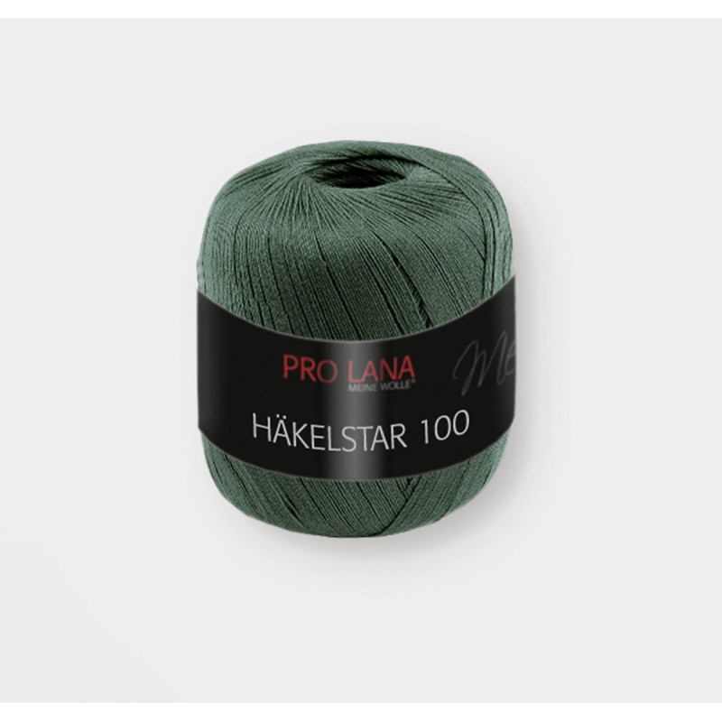 75 - žalia Pro Lana Hakelstar 100