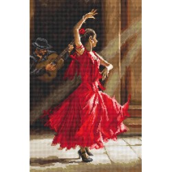 L8023 - Flamenko (Flamenco) siuvinėjimo rinkinys Letistitch