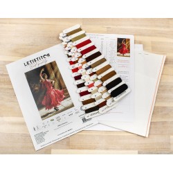 L8023 - Flamenko (Flamenco) siuvinėjimo rinkinys Letistitch