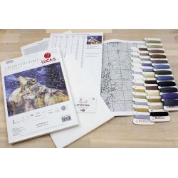 BU5004 - Iškritęs sniegas (Snowfall) siuvinėjimo rinkinys Luca-S