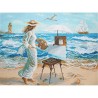 PA1375 kanva su atspaustu piešiniu Collection D'Art PA1375 kanva su atspaustu piešiniu Collection D'Art