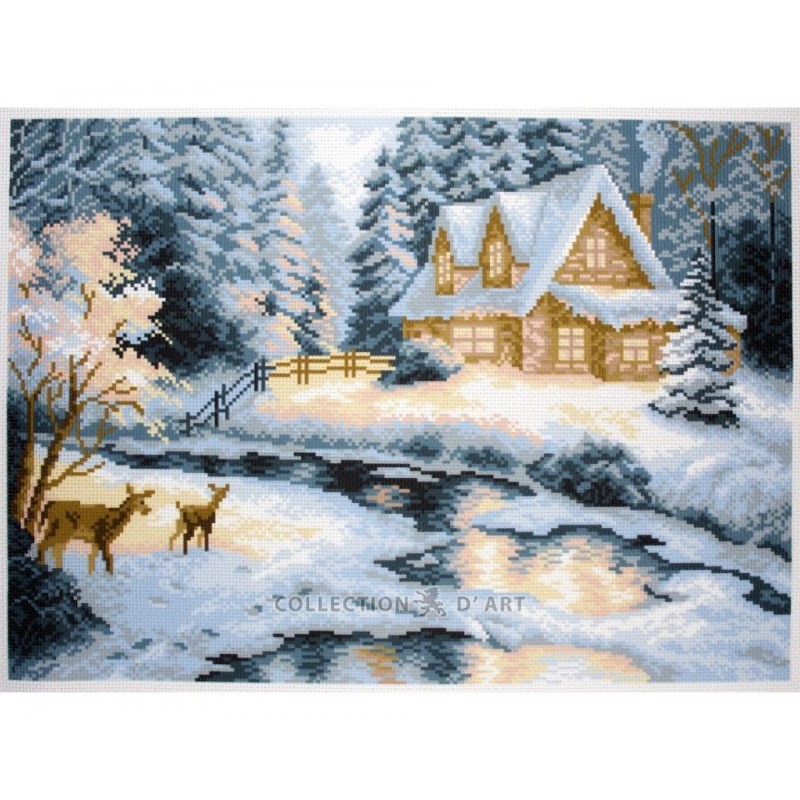 PA0643 kanva su atspaustu piešiniu Collection D'Art