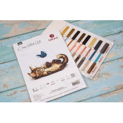 B7013 - Žaismingas kačiukas (Playful kitten) siuvinėjimo rinkinys Luca-S