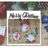 JK030 - Kalėdų nykštukai (Christmas gnomes) siuvinėjimo rinkinys Luca-S