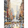 LETI L8025 - Saulėlydis 5 - ojoje alėjoje (Sunset on 5th Avenue) siuvinėjimo rinkinys Letistitch