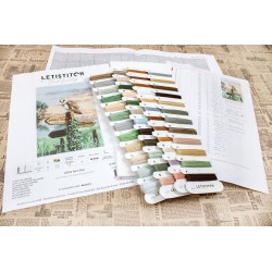 LETI L8031 - Žvirblinė pelėda (Barn owl) siuvinėjimo rinkinys Letistitch