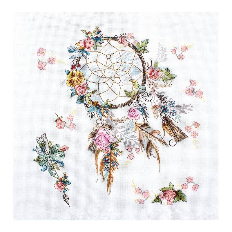 LETI L8035 - Pavasario svajonės (Spring dreams) siuvinėjimo rinkinys Letistitch