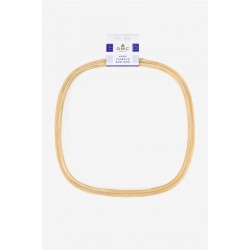 DMC U2106 - Kvadratinis medinis lankelis 25x25 cm