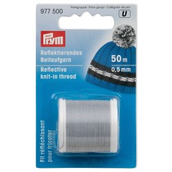 Prym 977500 - Šviesą atspindintis mezgimo siūlas 0,5 mm