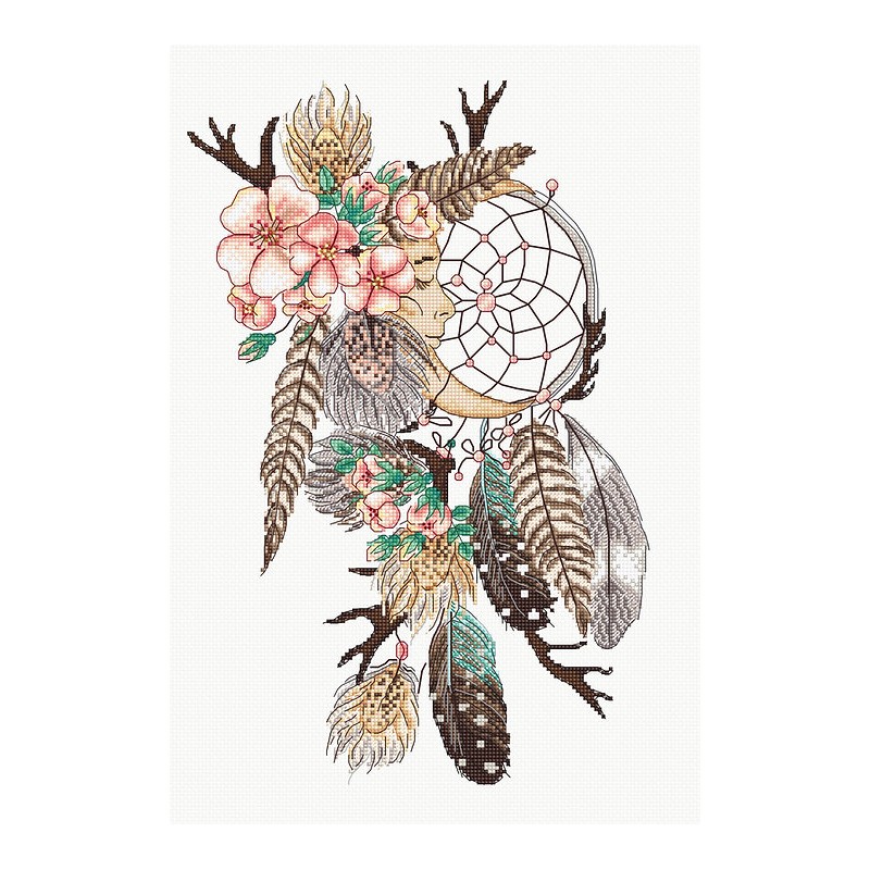 L8041 - Mėnulio sapnai (Moon dreams) siuvinėjimo rinkinys Letistitch L8041 - Mėnulio sapnai (Moon dreams) siuvinėjimo rinkinys Letistitch