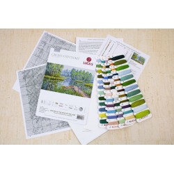 BU5012 - Beržai ežero pakraštyje (Birches at the edge of the lake) siuvinėjimo rinkinys Luca-S