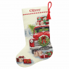 D70-08986 - Santa's Truck Stocking siuvinėjimo rinkinys Dimensions