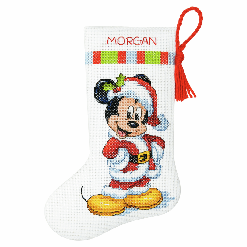 D70-08966 - Mickey Stocking siuvinėjimo rinkinys Dimensions