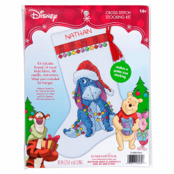 D70-08969 - Eeyore Stocking siuvinėjimo rinkinys Dimensions