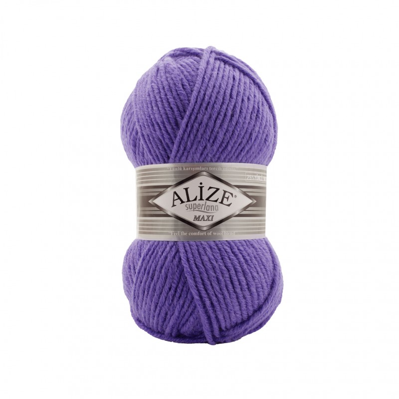 851 - periwinkle Alize Superlana Maxi 851 - periwinkle Alize Superlana Maxi