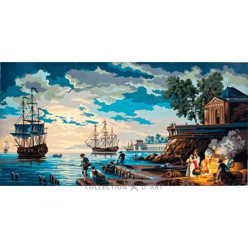 13978 kanva su atspaustu piešiniu Collection D'Art