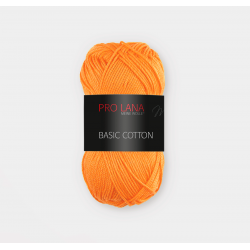28 - šviesi oranžinė Pro Lana Basic Cotton