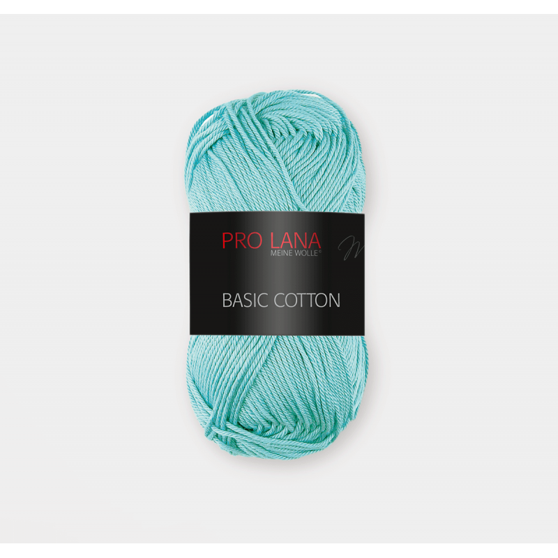 65 - šviesi turkio Pro Lana Basic Cotton