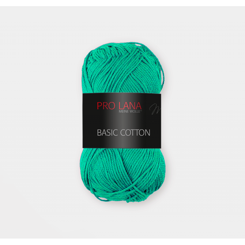 70 - ryški žalia Pro Lana Basic Cotton