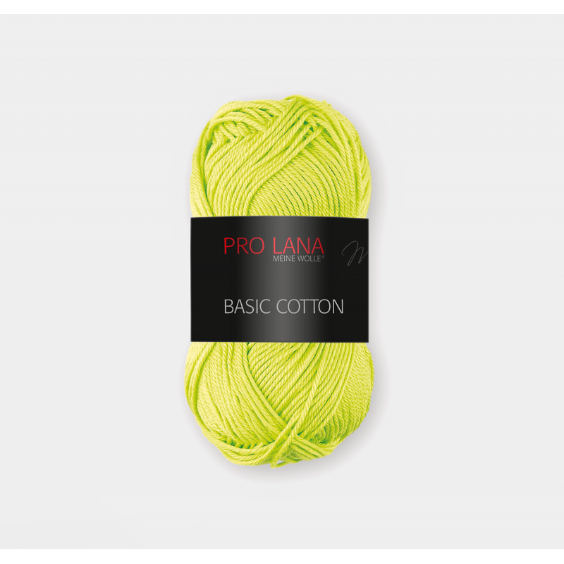 74 - neoninė salotinė Pro Lana Basic Cotton 74 - neoninė salotinė Pro Lana Basic Cotton