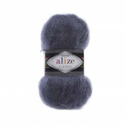 411 - džinso melanžas  Alize Mohair Classic