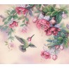 D13139 - Hummingbird Fuchsias siuvinėjimo rinkinys Dimensions